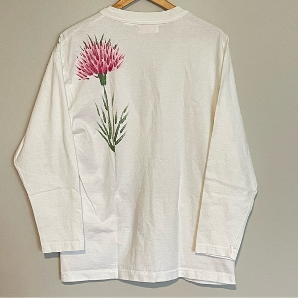 Frillz Floral Hand Painted Artsy Cardigan - Picture 3 of 10